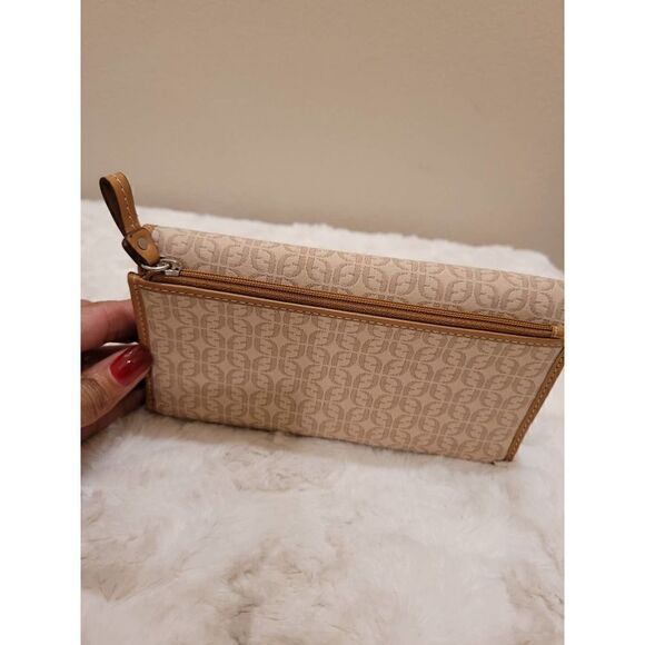 Fossil Tri Fold Canvas Wallet - Picture 2 of 5